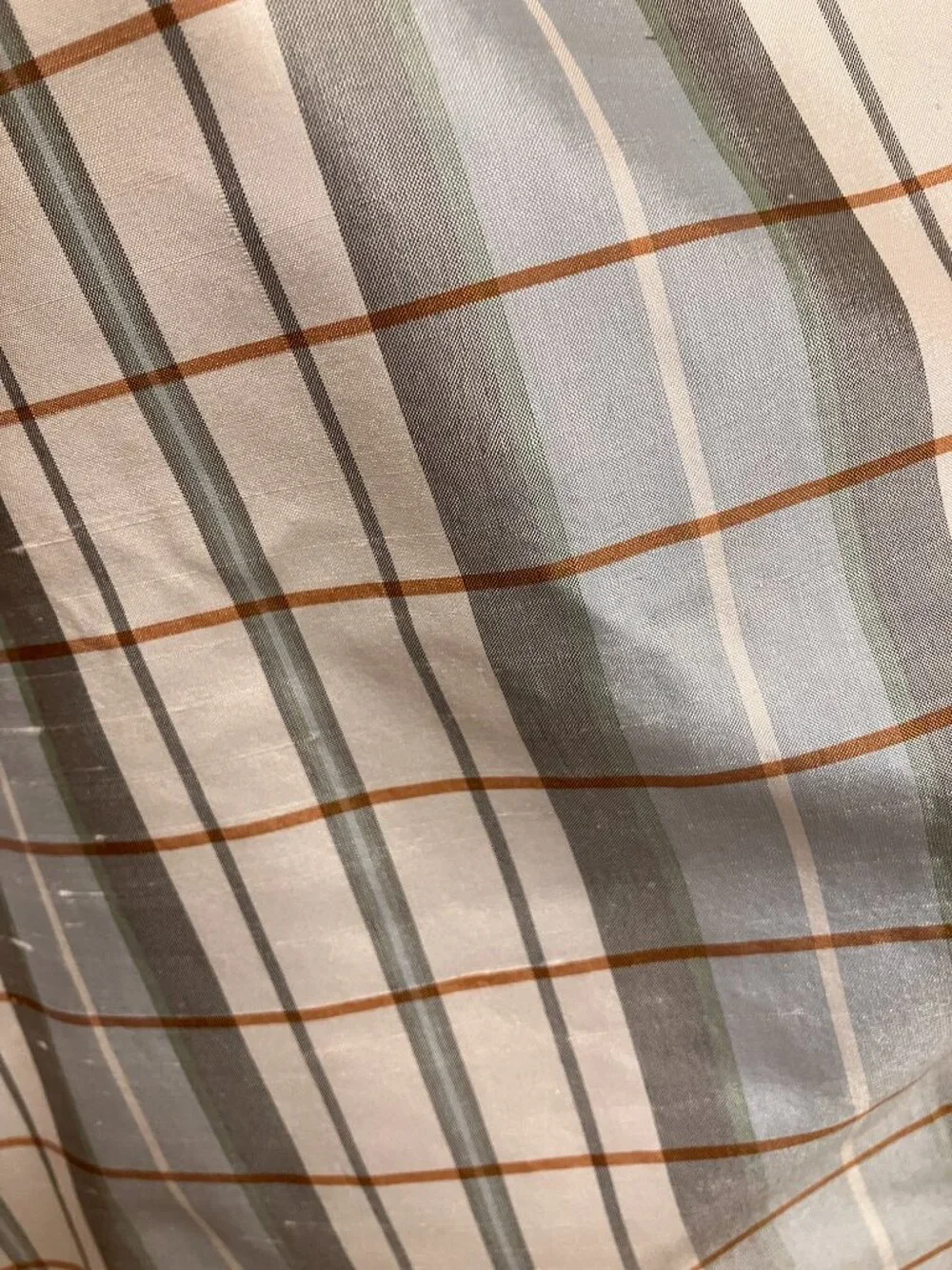 Kay Unger Strapless Silk Plaid Cocktail Dress – Size 10 (Fits Like an 8) - Picture 6 of 10